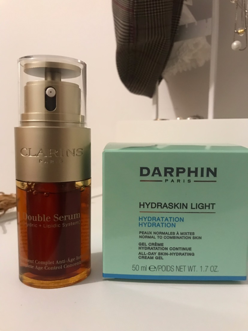 出娇韵诗双萃精华 darphin面霜