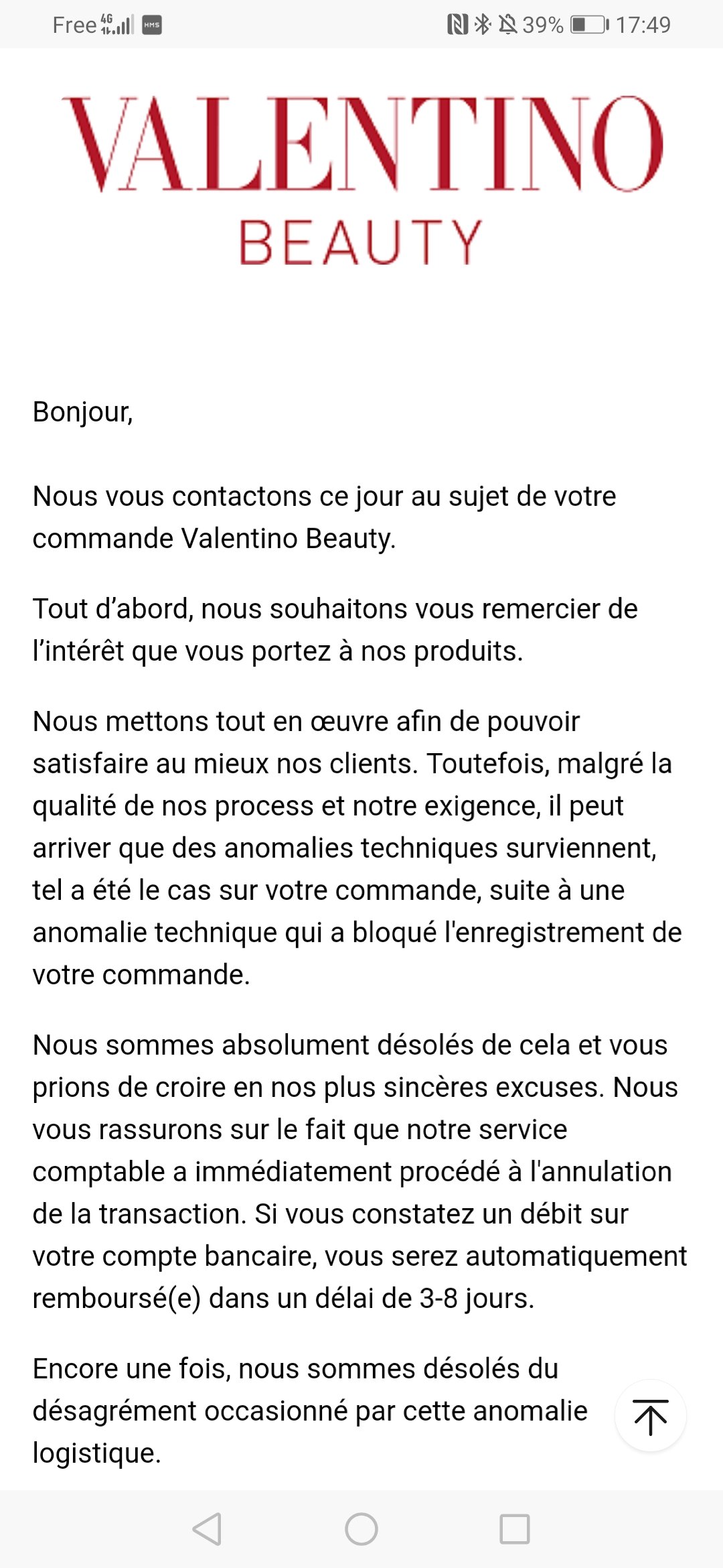 valentino被砍单了……