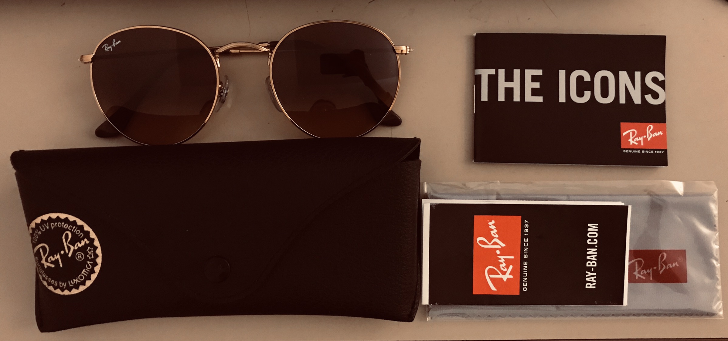 出全新RayBan墨镜，全新十全大补面膜