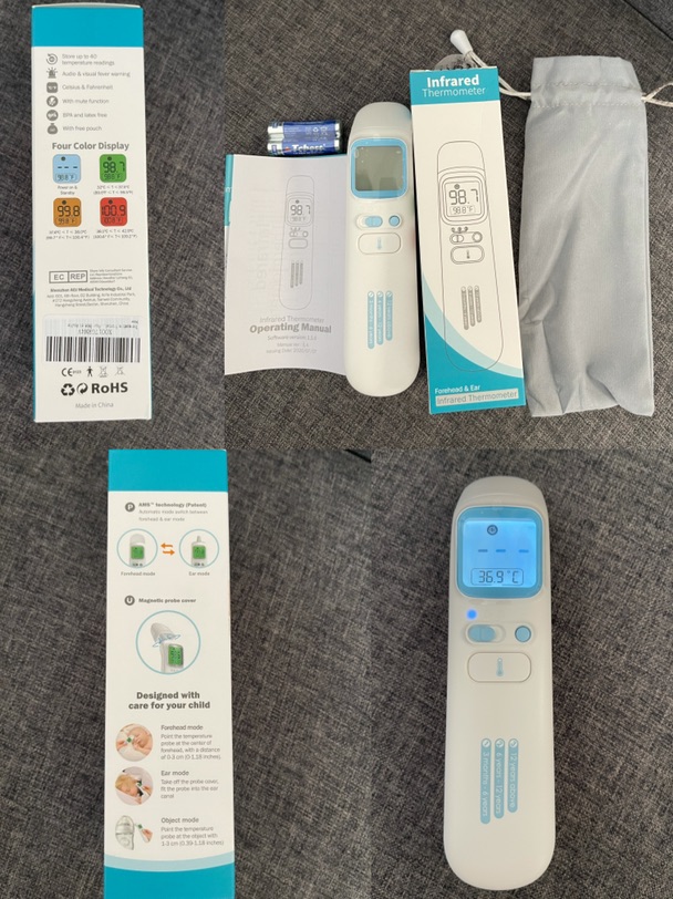 出全新耳温额温枪