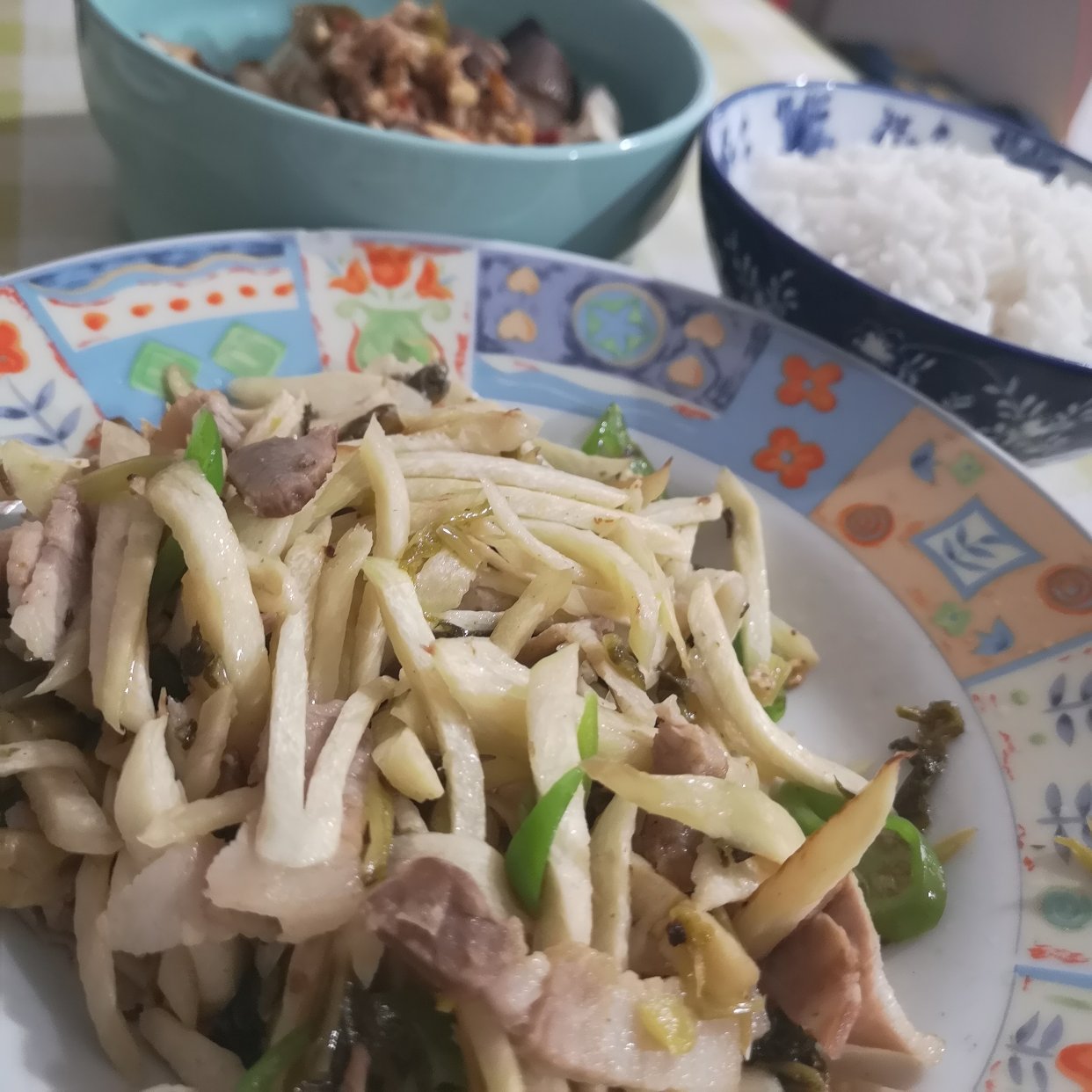 茭瓜炒肉~