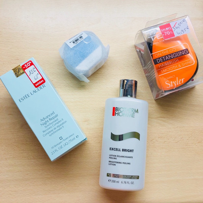 刚好结账的时候赶上 2ème démarque