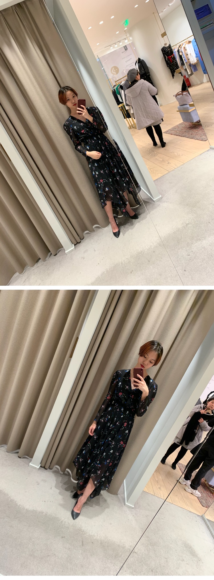 过年啦 该买maje小碎花啦~