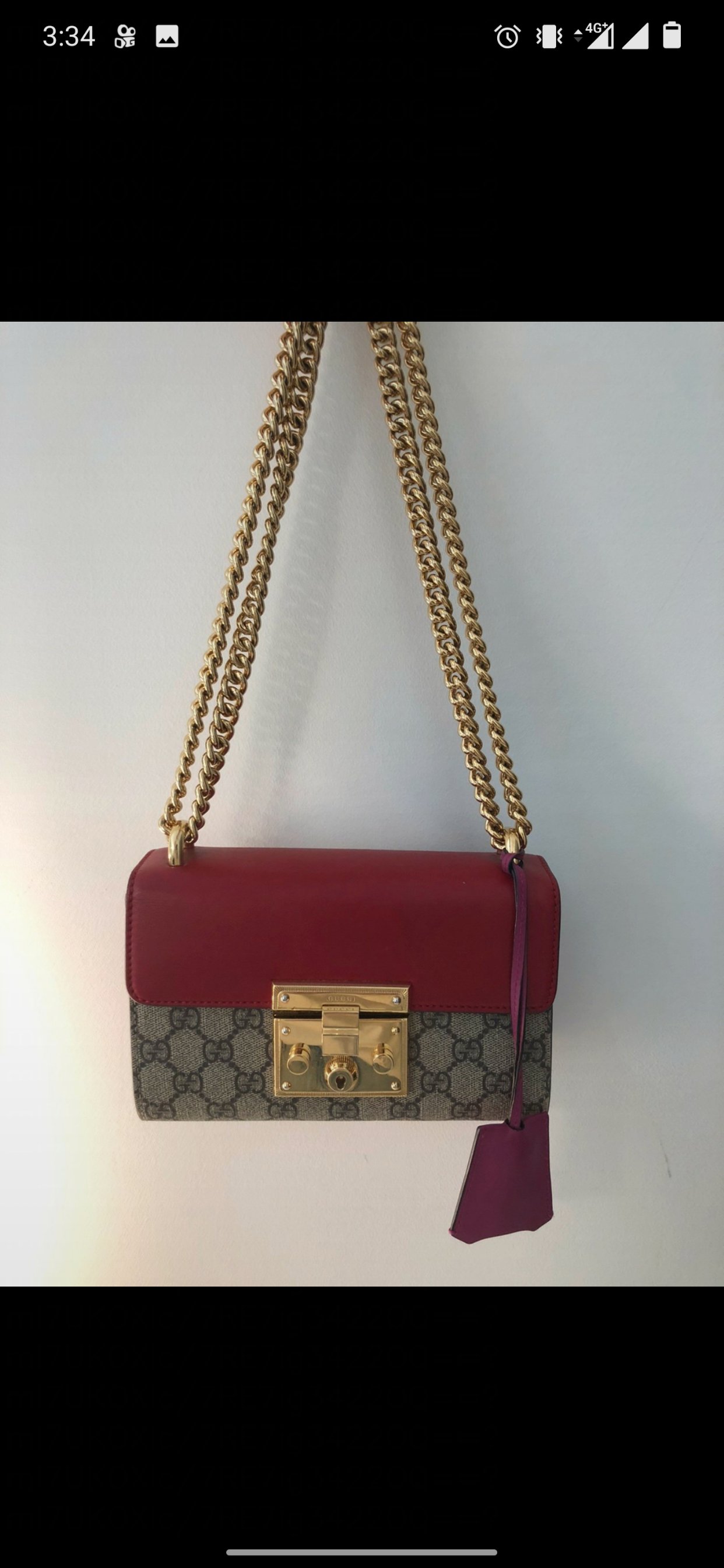 GUCCI padlock mini求鉴定