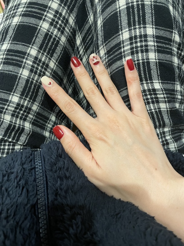圣诞美甲diy🎅🏻
