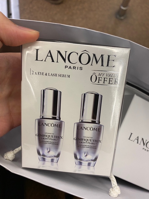 出兰蔻大眼精华20ml×2套盒，折扣囤多了