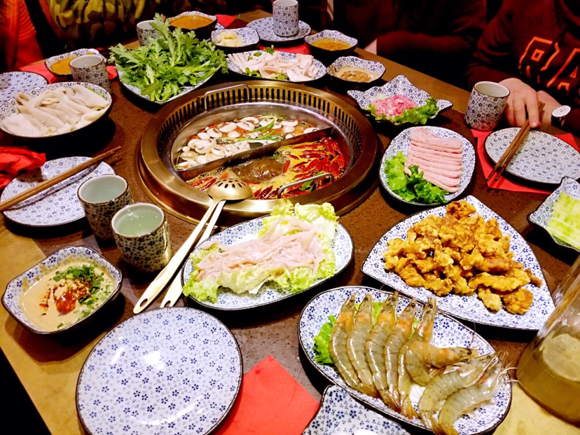 前天晚上的大餐！