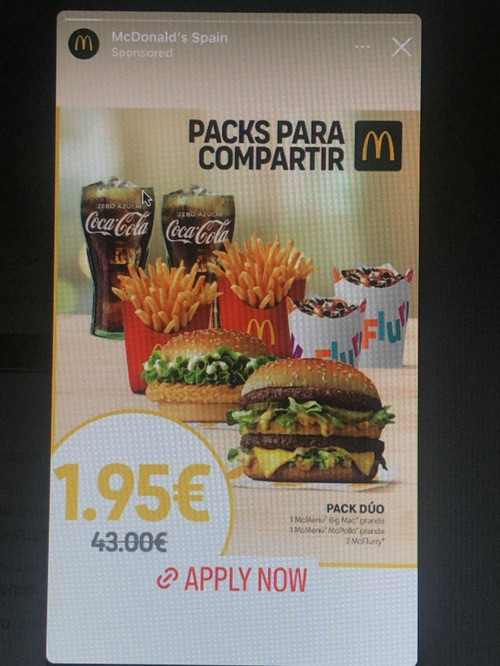 真假??🇪🇸麦当劳0.4折?
