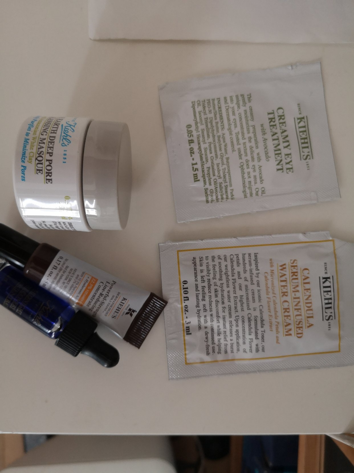 (已卖）kiehl's 旅行装和小样