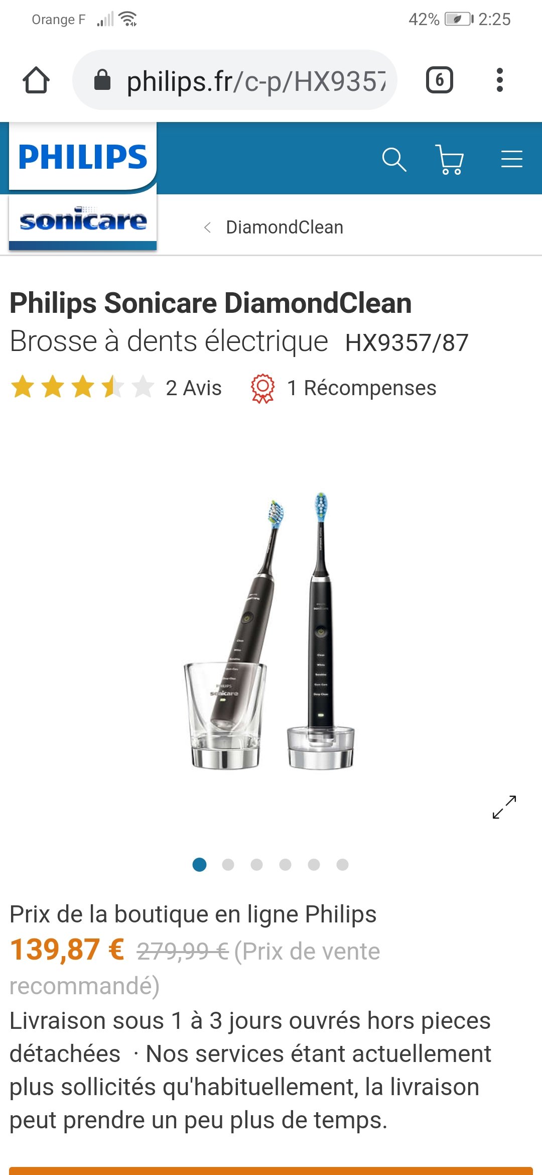 Philips 黑钻牙刷补货了！