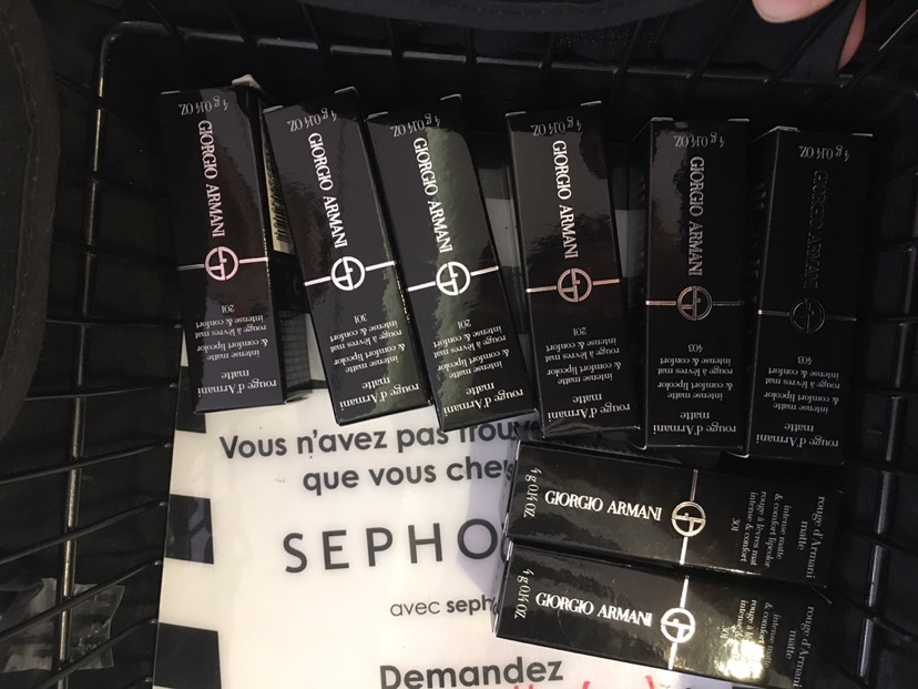 Sephora 打折 get Armani新款