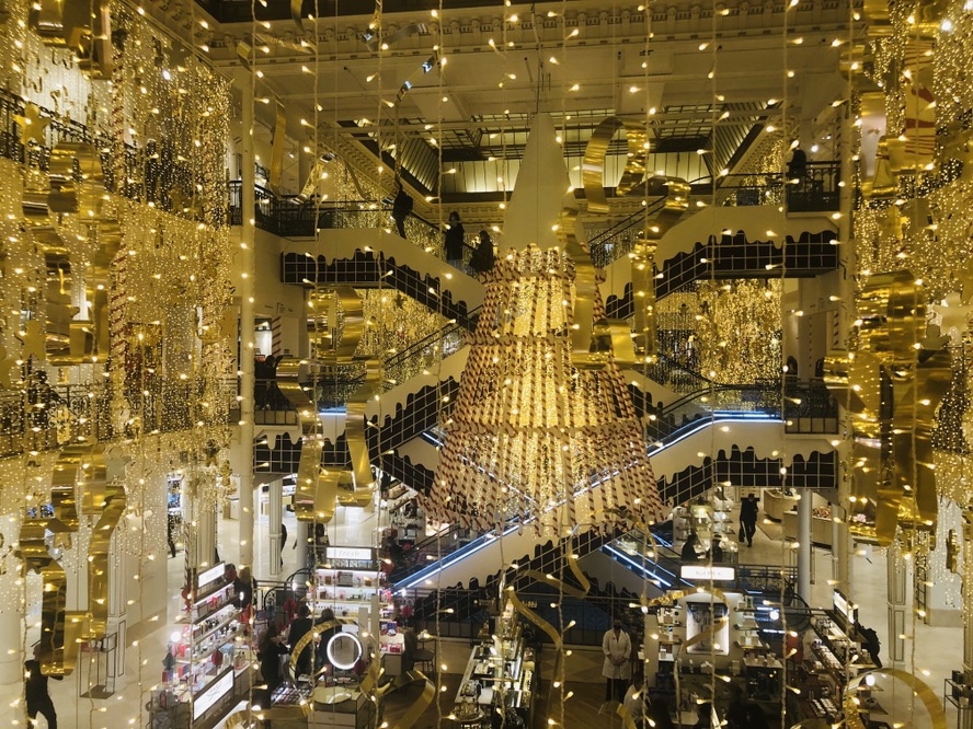 le Bon Marché 可真好看啊 🎄 🤶 