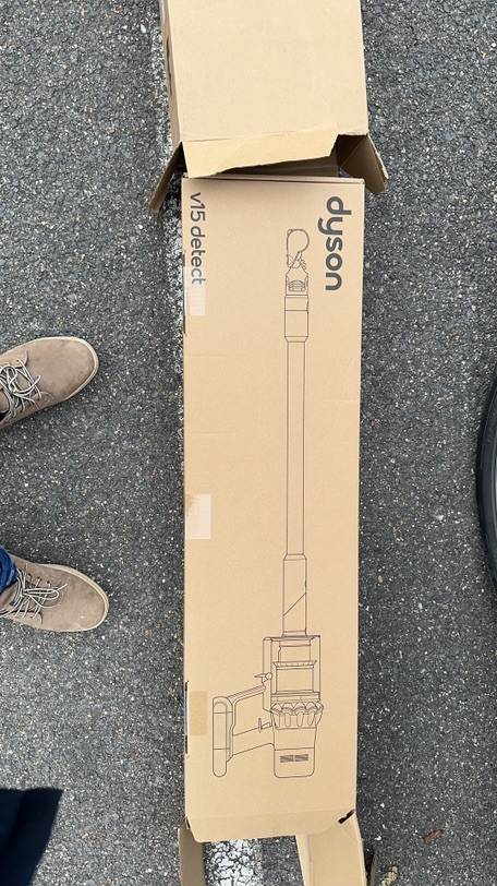 家乐福479的dyson v15到手啦！