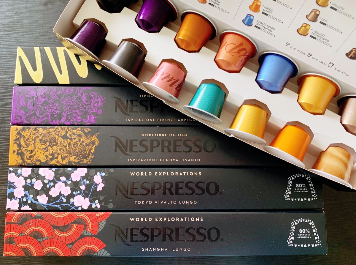 Nespresso胶囊咖啡新系列和送的14款试味