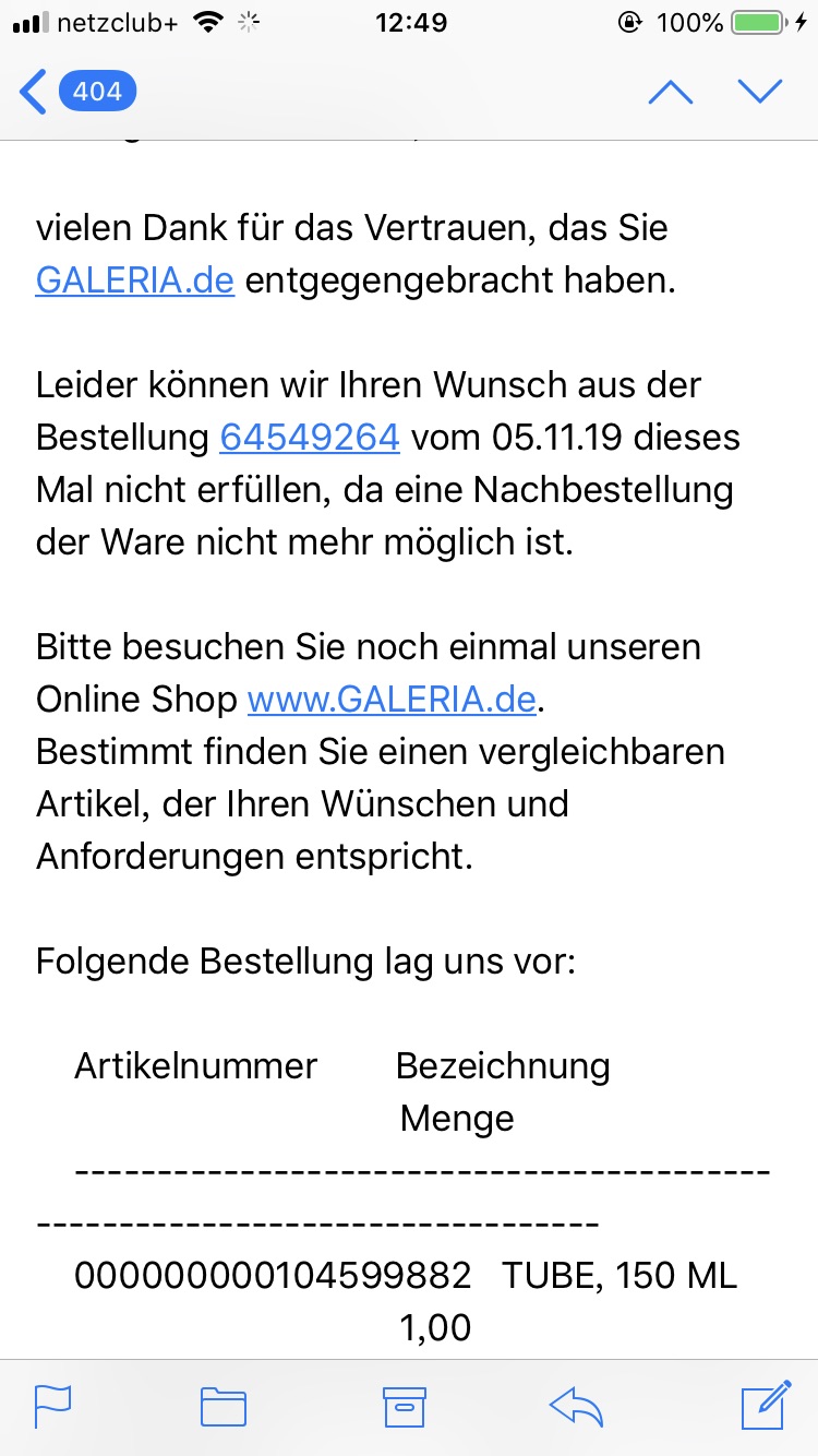Galerie 不发货