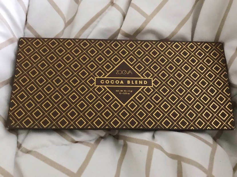 zoeva cocoa blend 眼影 最全review