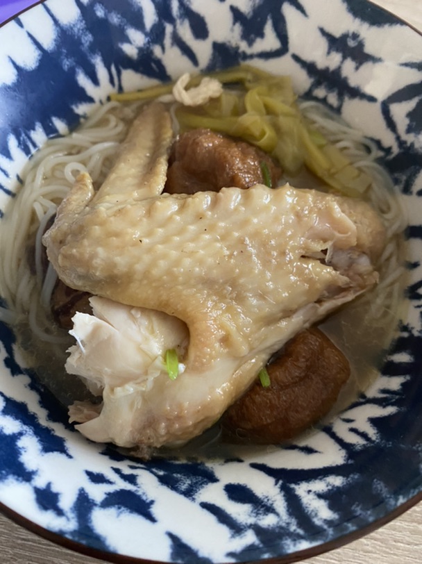 料酒鸡汤面 