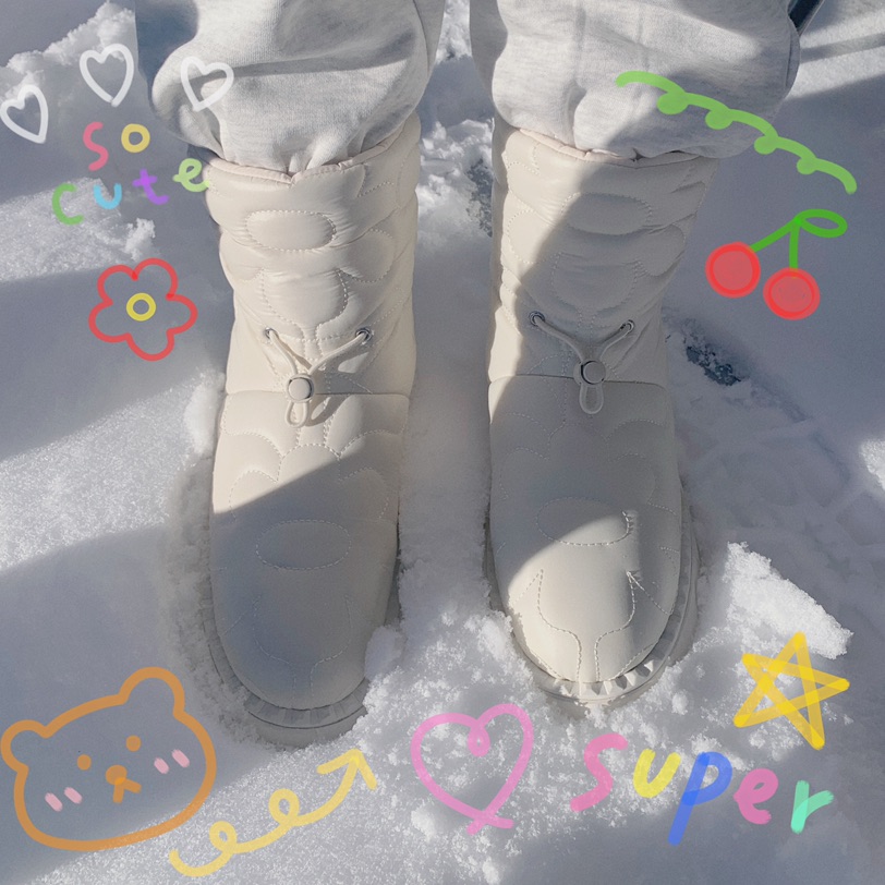 新年新鞋~可可爱爱又保暖的雪地靴❄️🎿