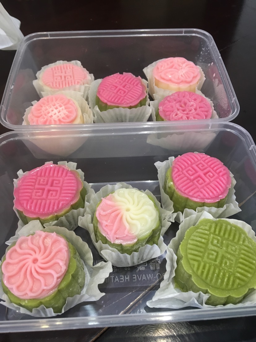 home made moon cake frech 