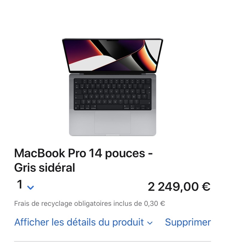 许愿MacBook pro 14寸