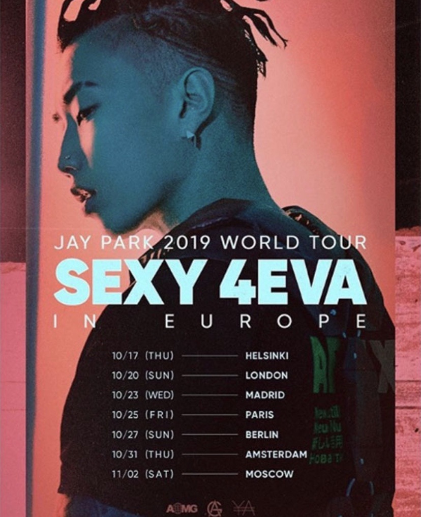 跪求Jay Park 25号巴黎演唱会的门票