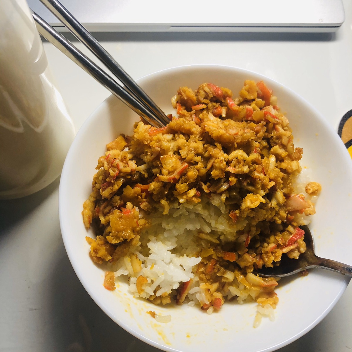 超香蟹黄蟹肉饭