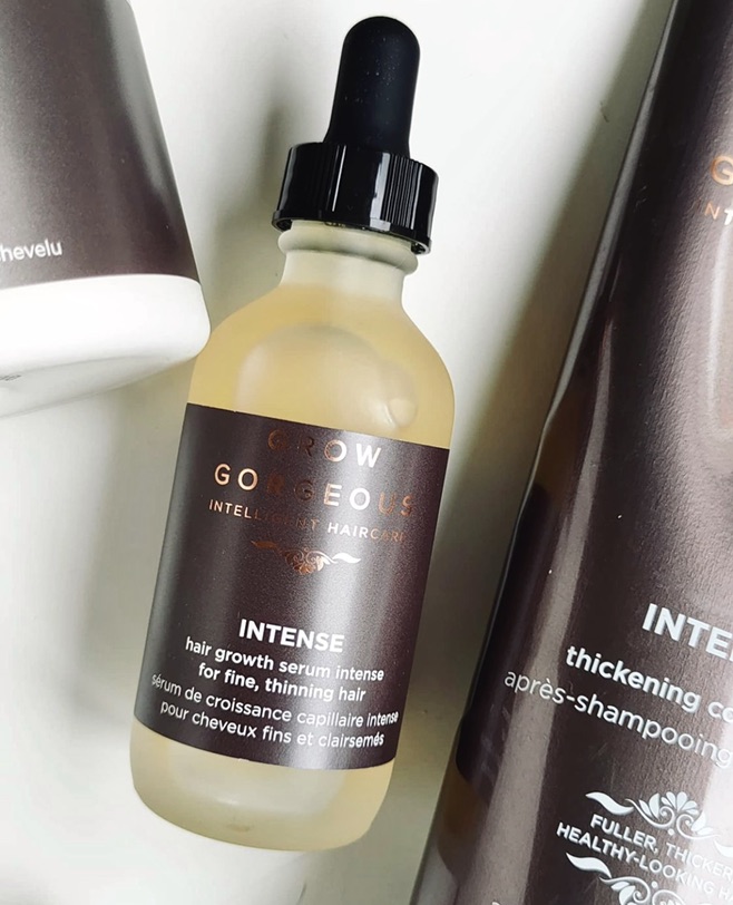 秃头女孩好物｜grow gorgeous生发精华