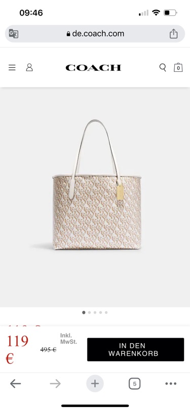 许愿Coach 托特包