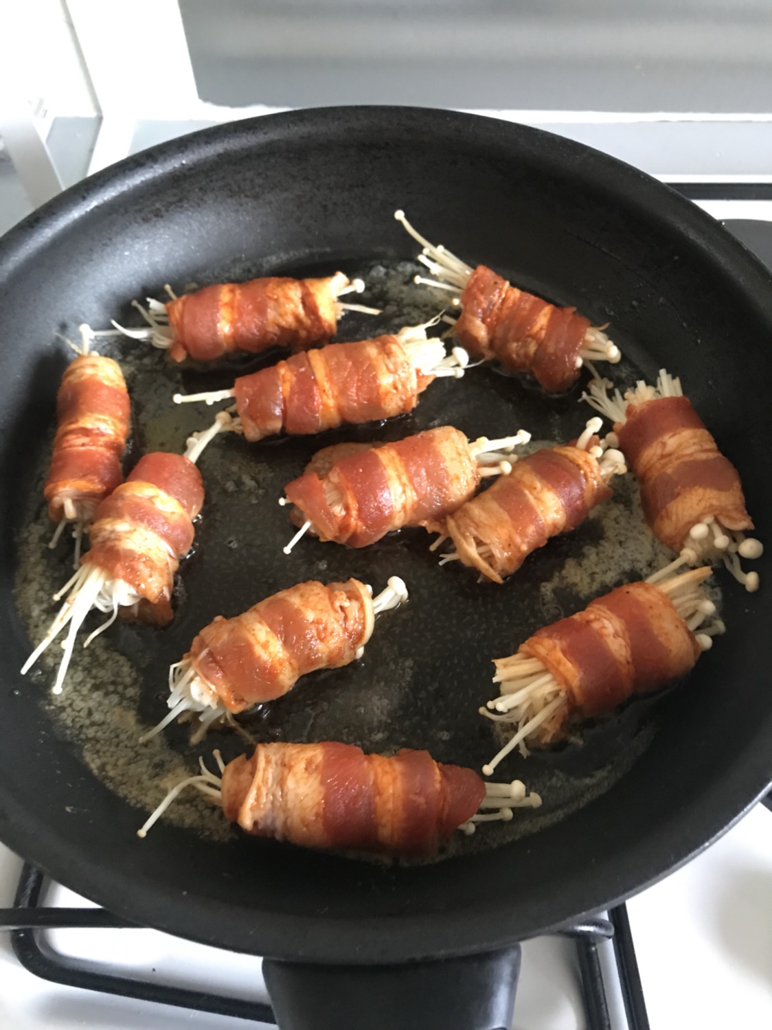 金针菇烤肉