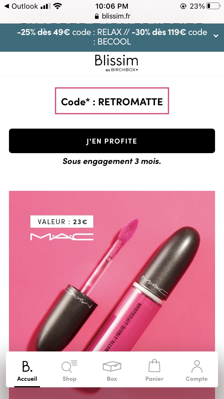 birchbox盒子
