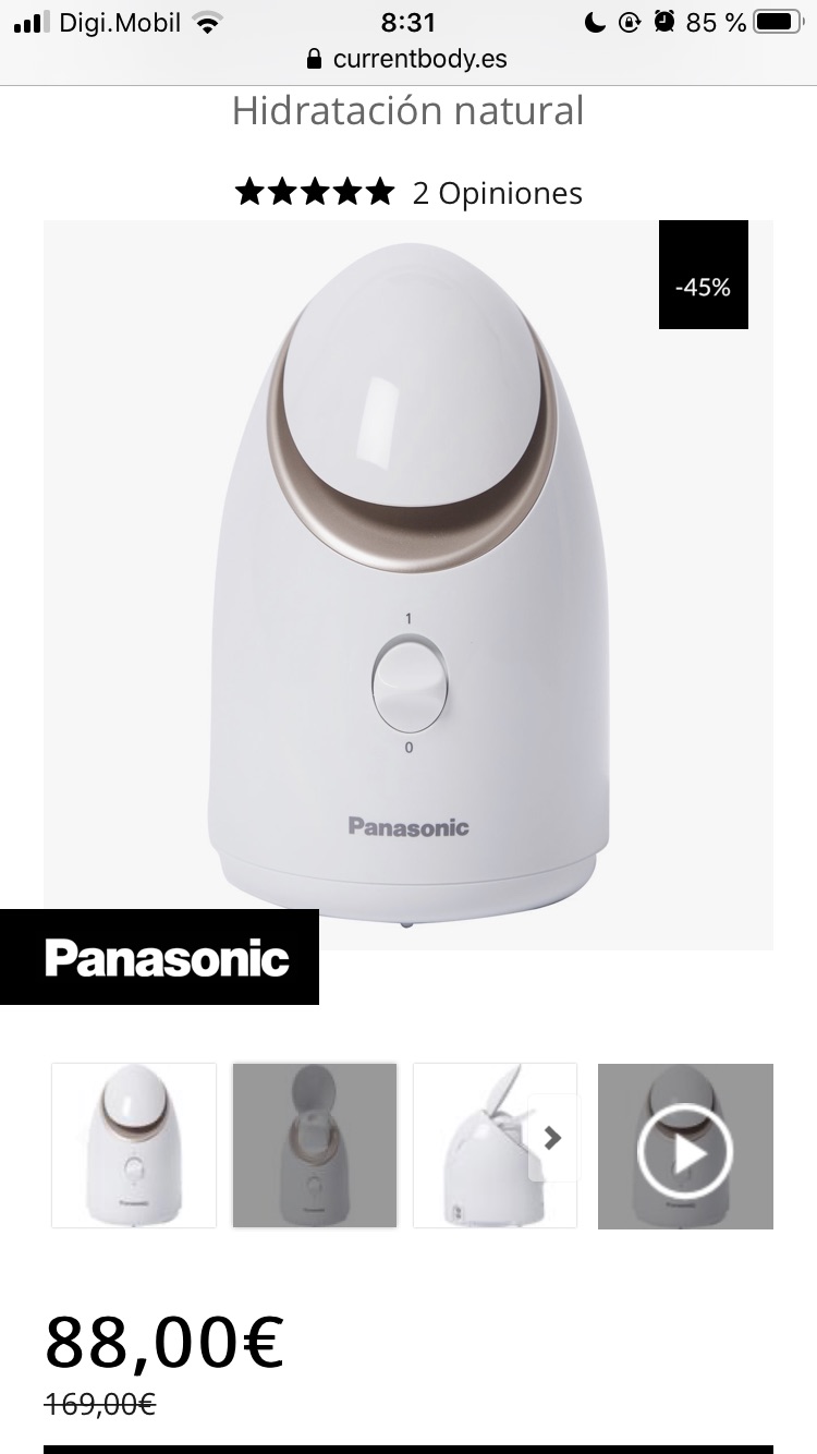 Panasonic蒸臉機美容儀打卡：day 16