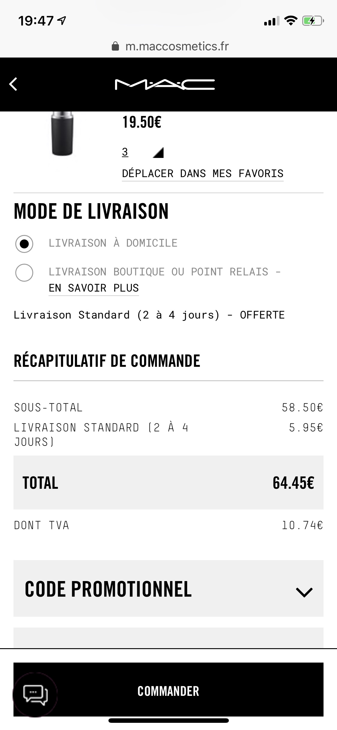 mac官网不免费livraison了
