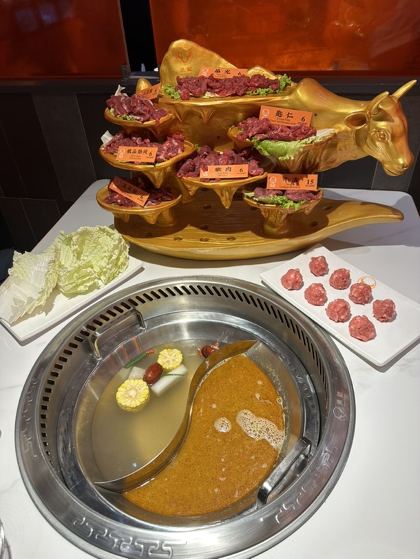 终于吃上了巴黎的潮汕牛肉火锅!