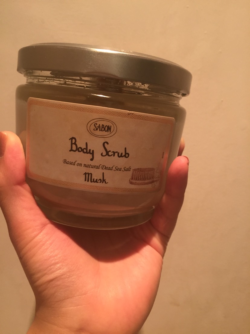 Sabon磨砂膏～心仪已久的白麝香