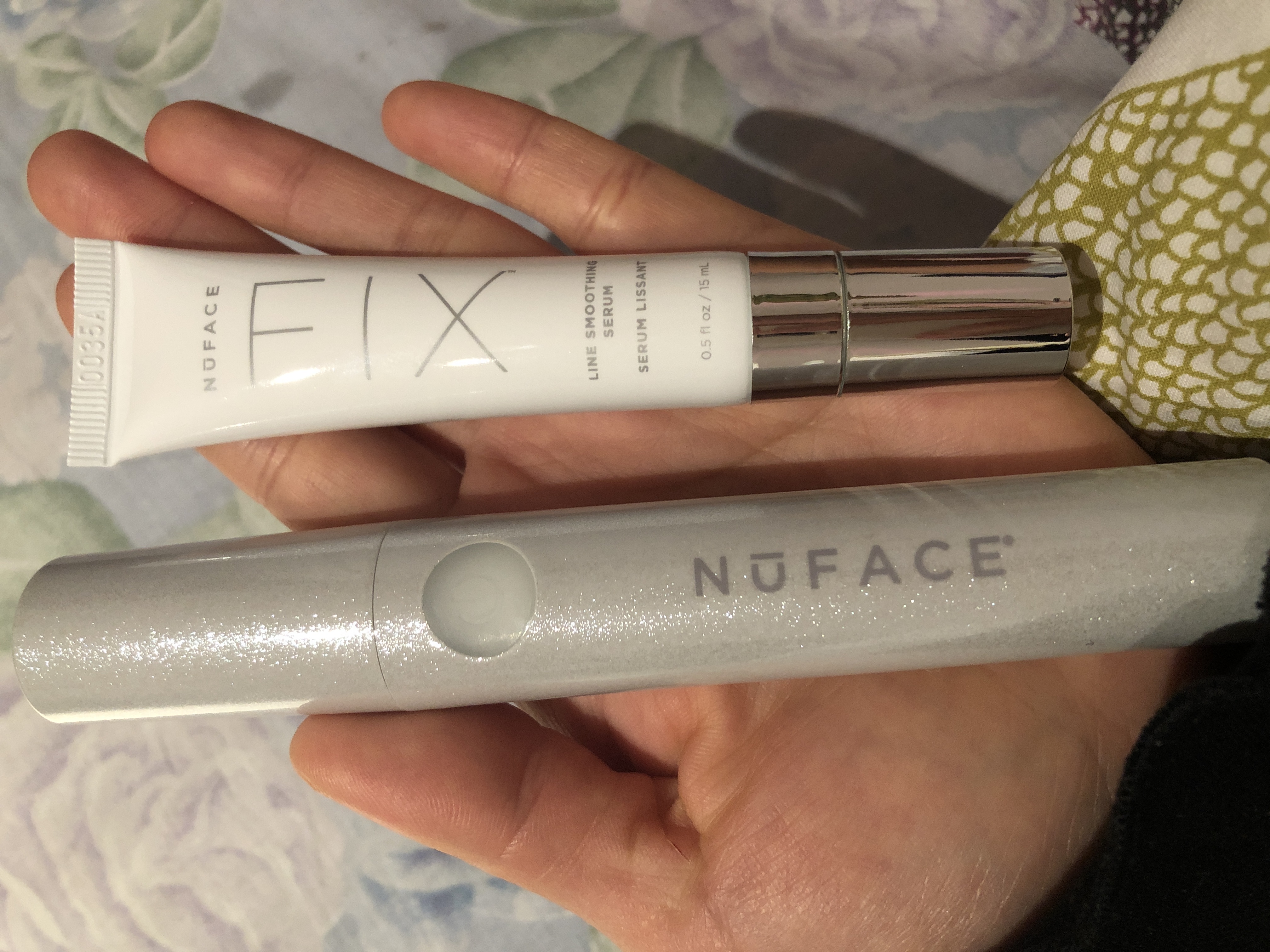 Nuface fix eye打卡第一天