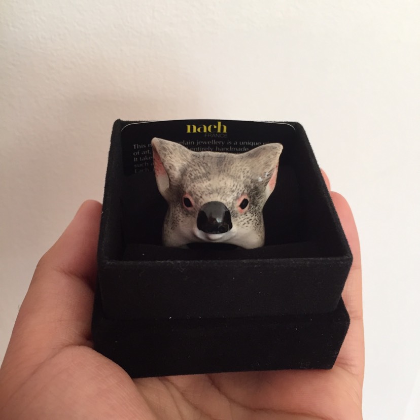 我的🐨戒到货啦～