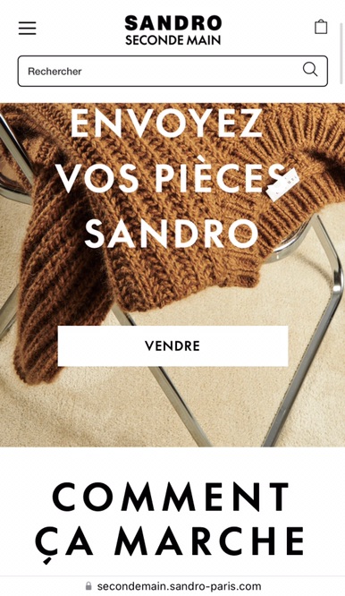 Sandro二手回收♻️