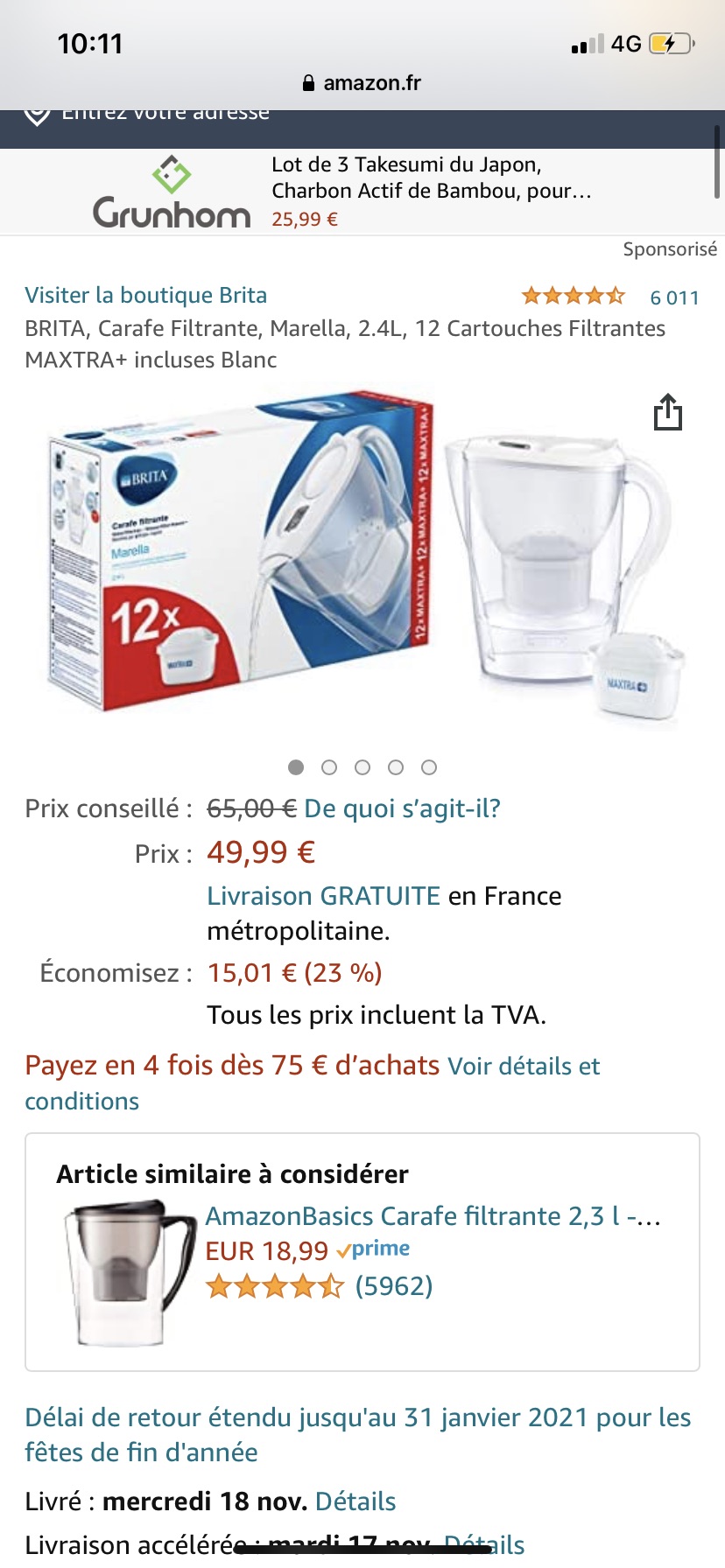 Brita 心心念念的终于来了
