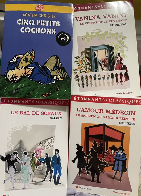 免费出闲置书 13号les courtilles自取