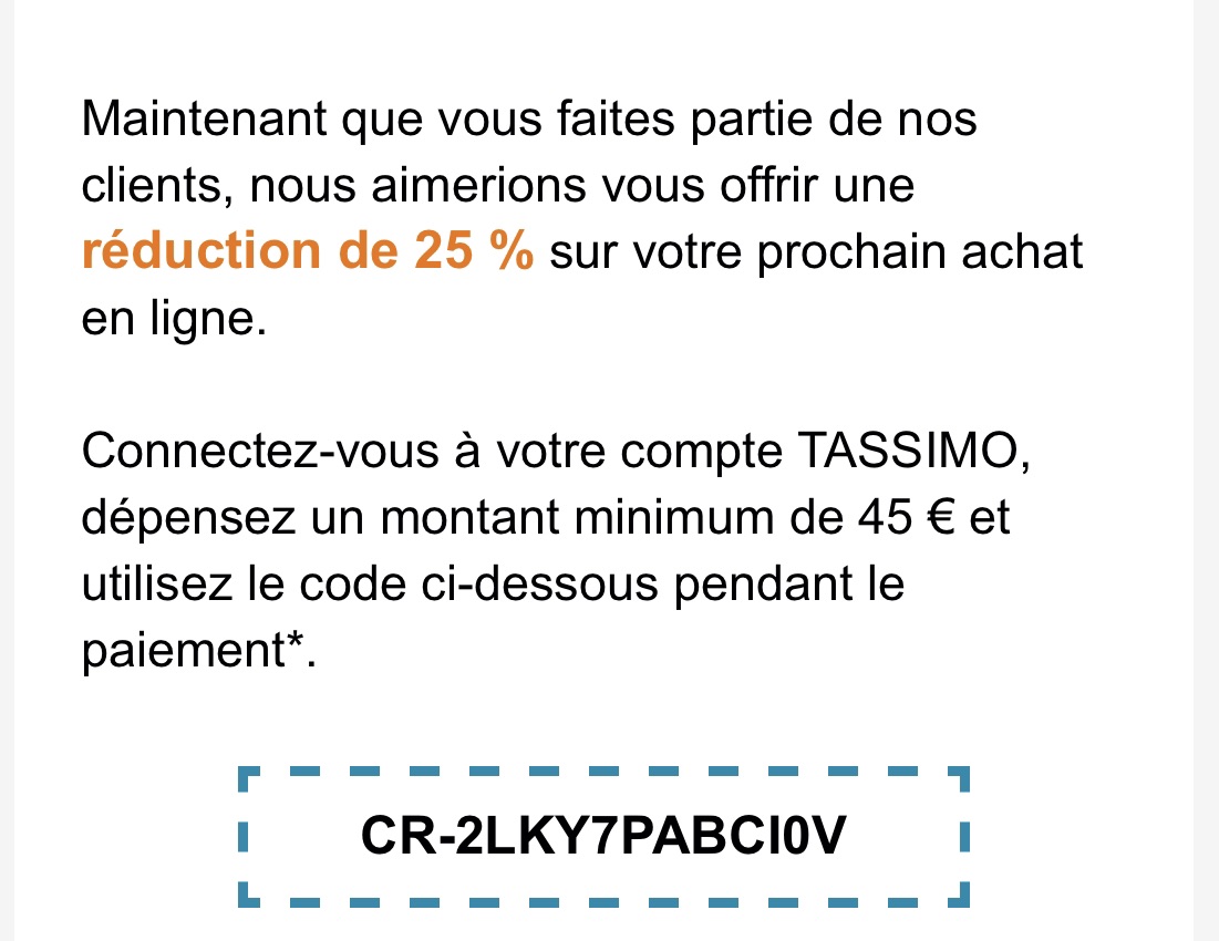 tassimo 75折码