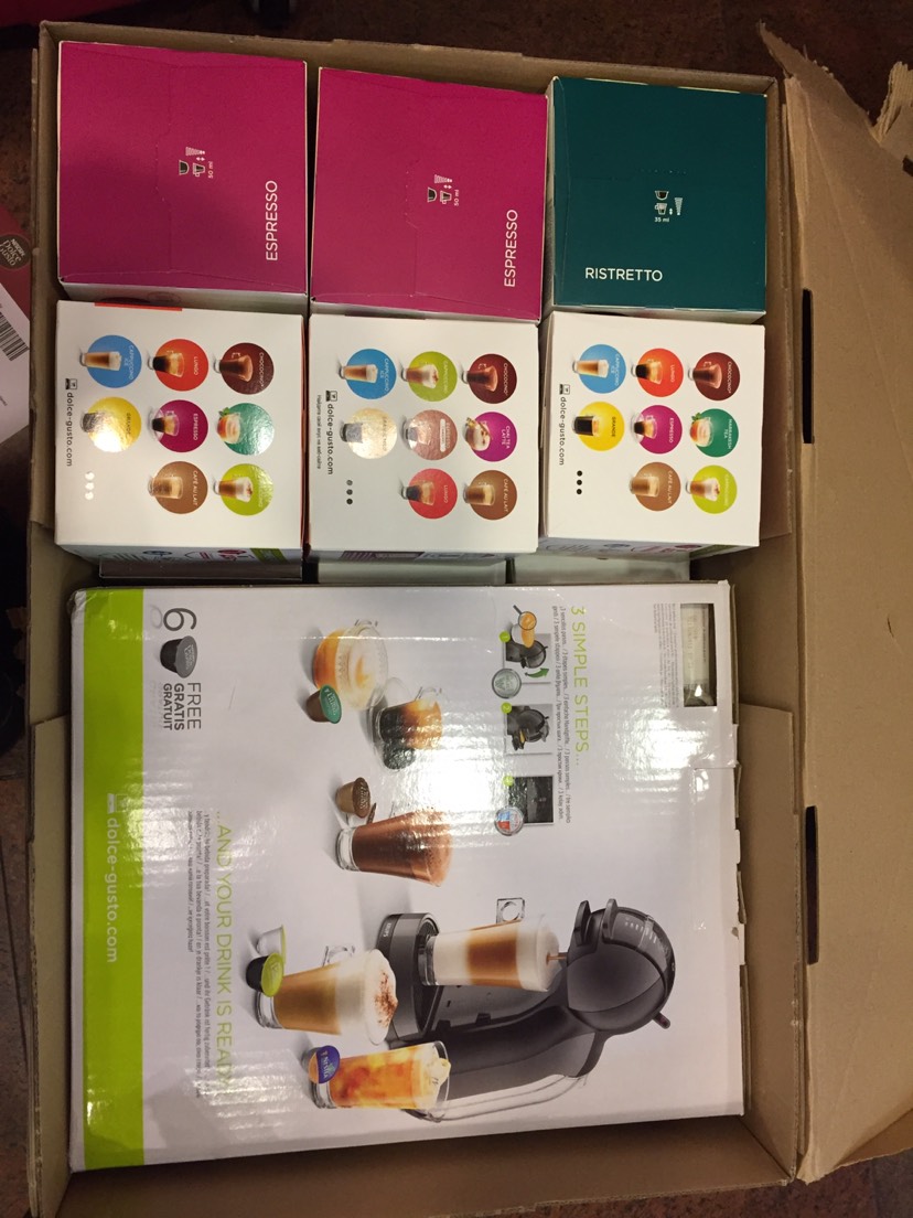 dolce gusto买咖啡胶囊送的咖啡机✌️
