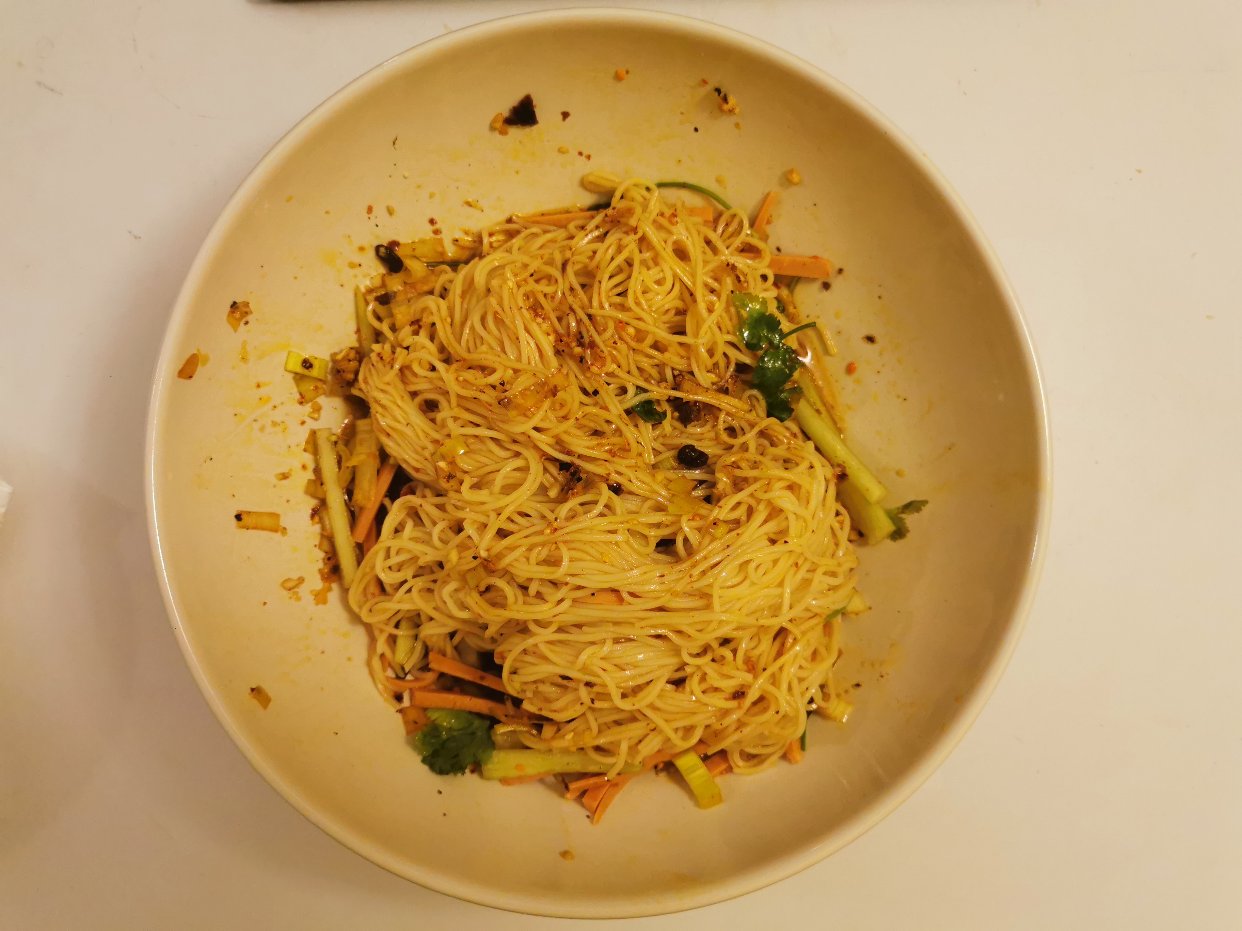 新的一年从美食开始~雪碧拌面
