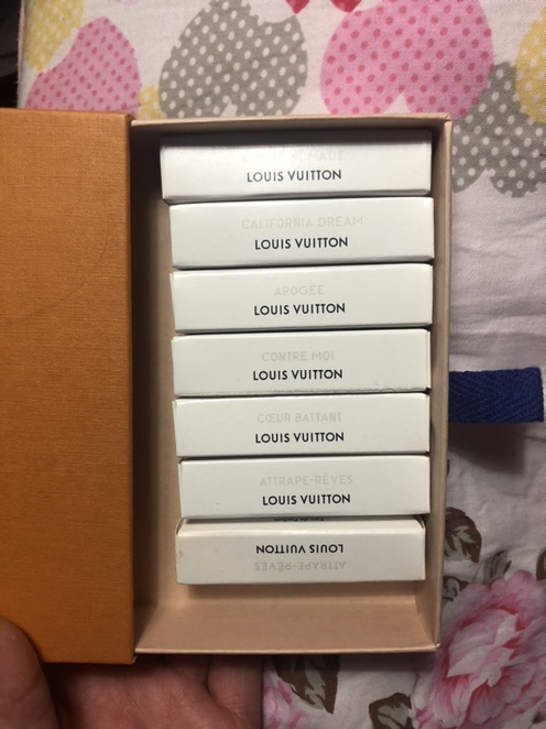 LV 小样香水7支