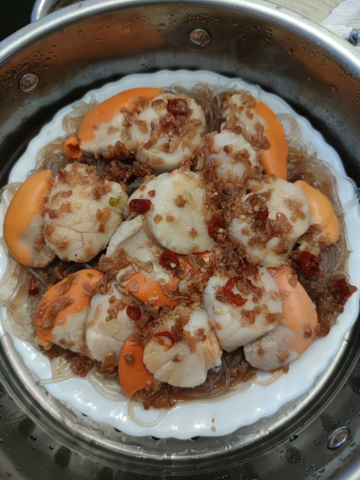 便宜又肥美的扇贝~