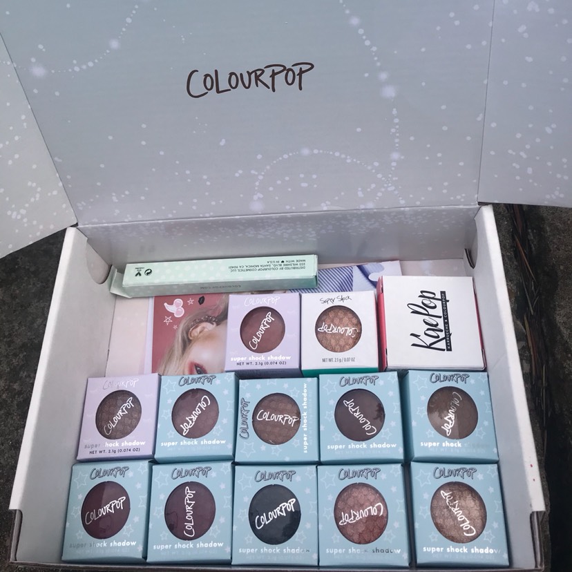 收到Colourpop啦~