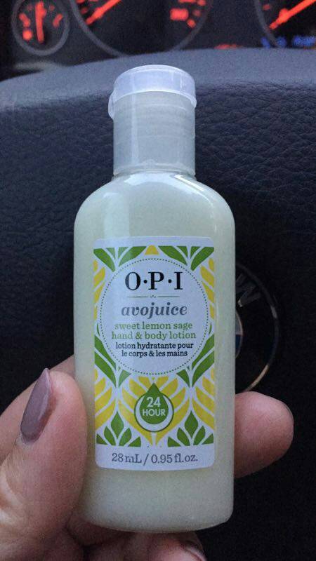 o.p.i的手霜