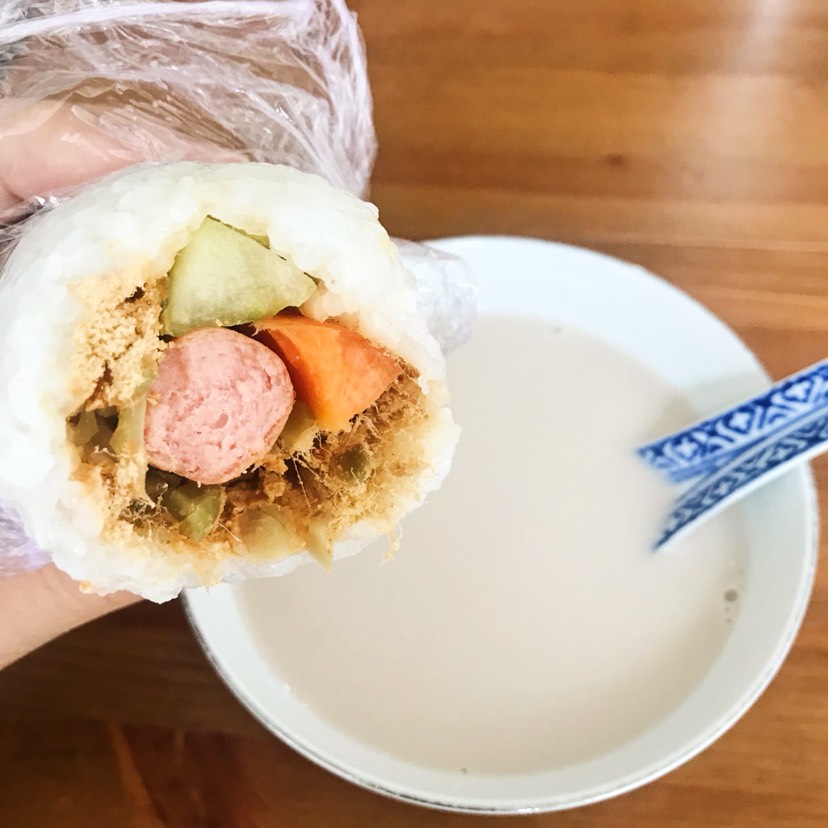 爱心早餐—糍饭团