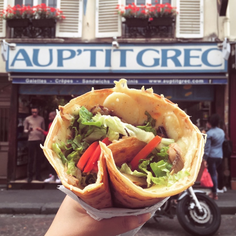 法国人都爱的小吃👉🏻AU P'TIT GREC