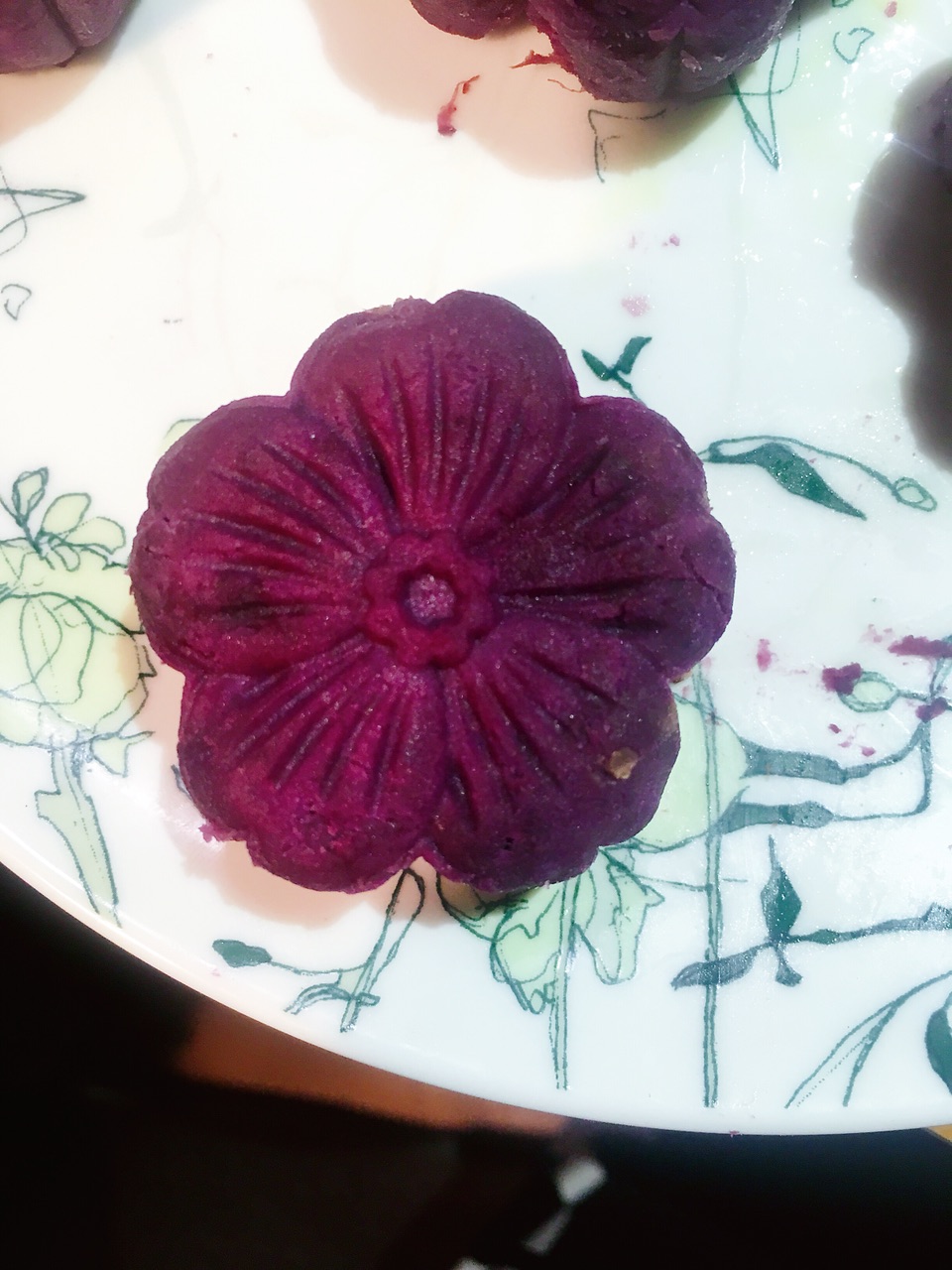 紫薯豆沙糕