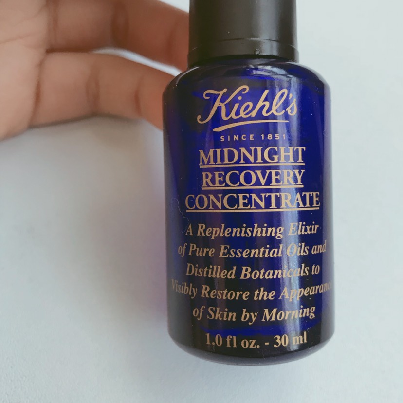 科颜氏夜间精华(蓝精灵)使用心得!